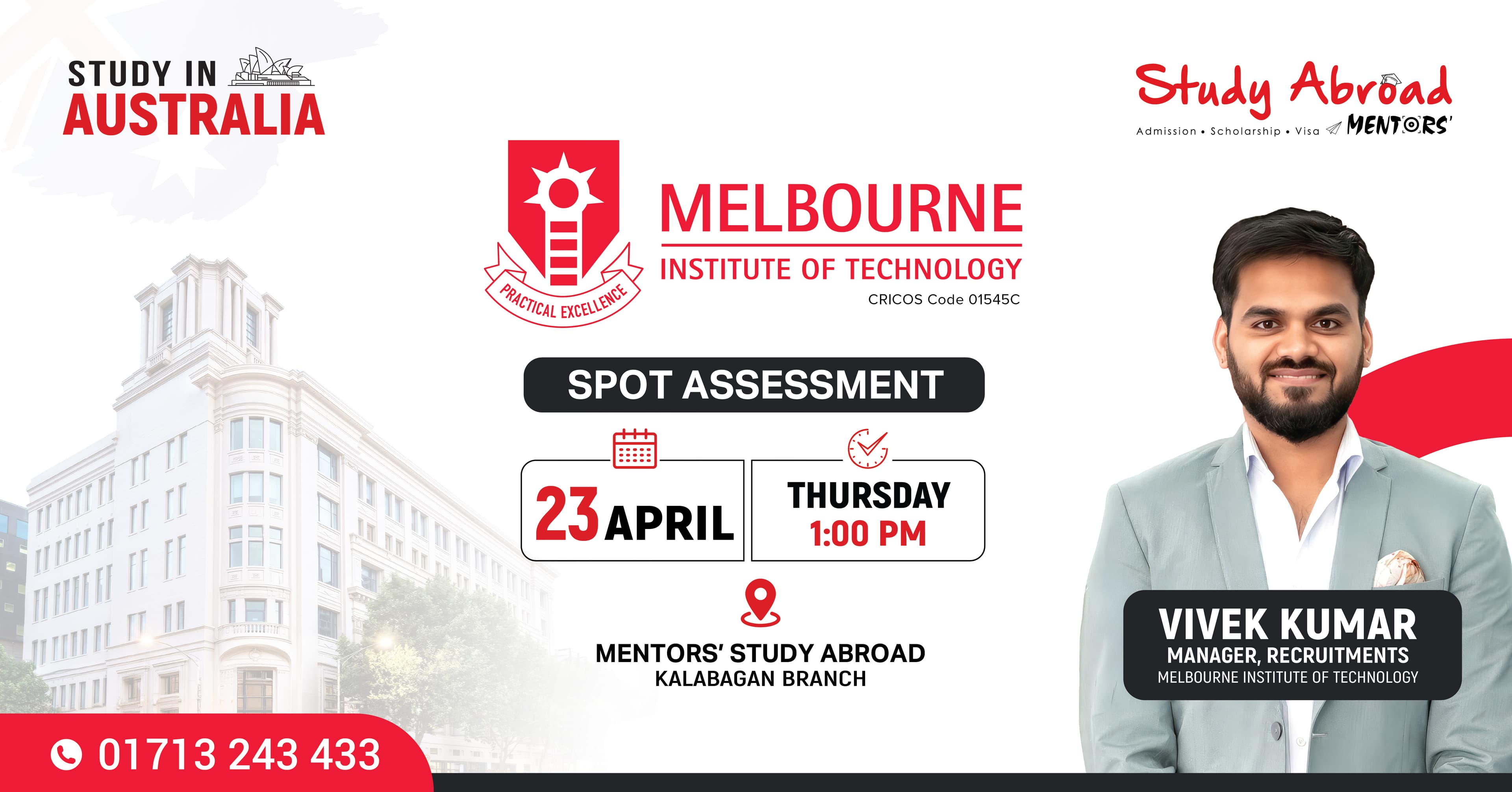 Spot Assessment: Melbourne Institute of Technology