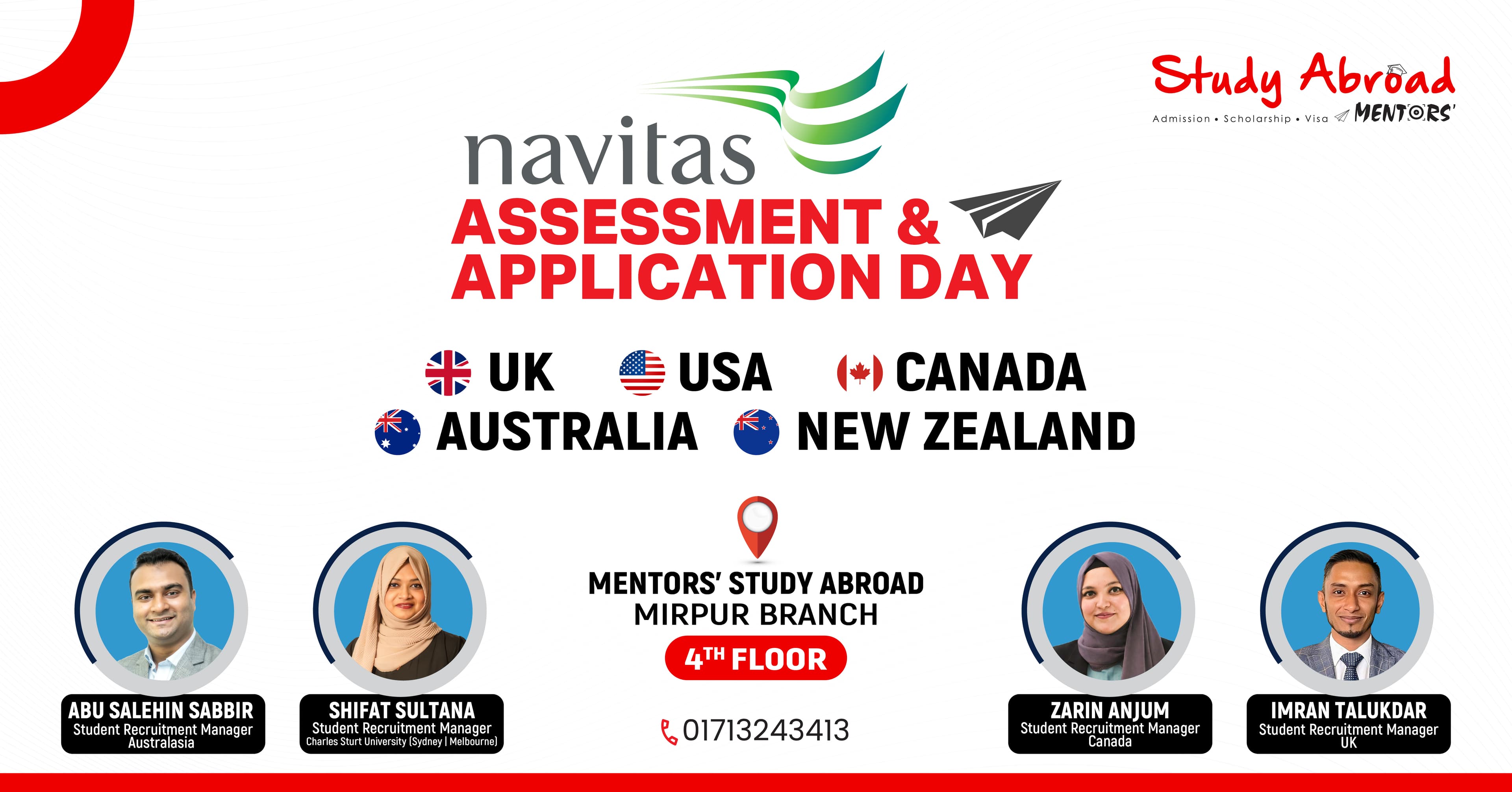 Navitas Assessment & Application Day